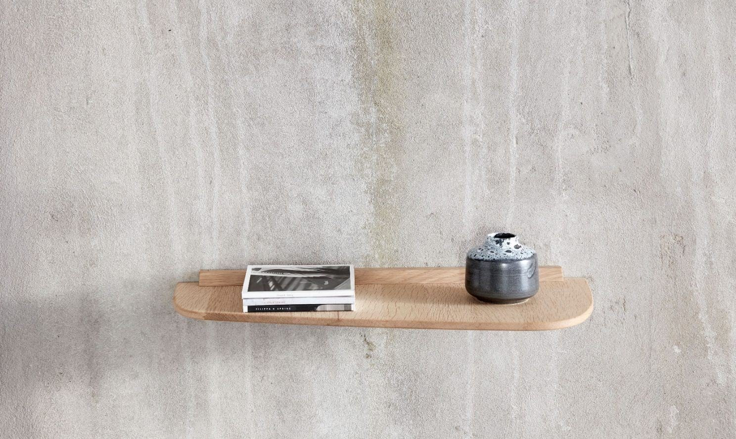 ANDERSEN Ράφι Ράφι Shelf 3 Δρύινο Φυσικό Ξύλο W78.5xL22 cm ANDERSEN FURNITURE