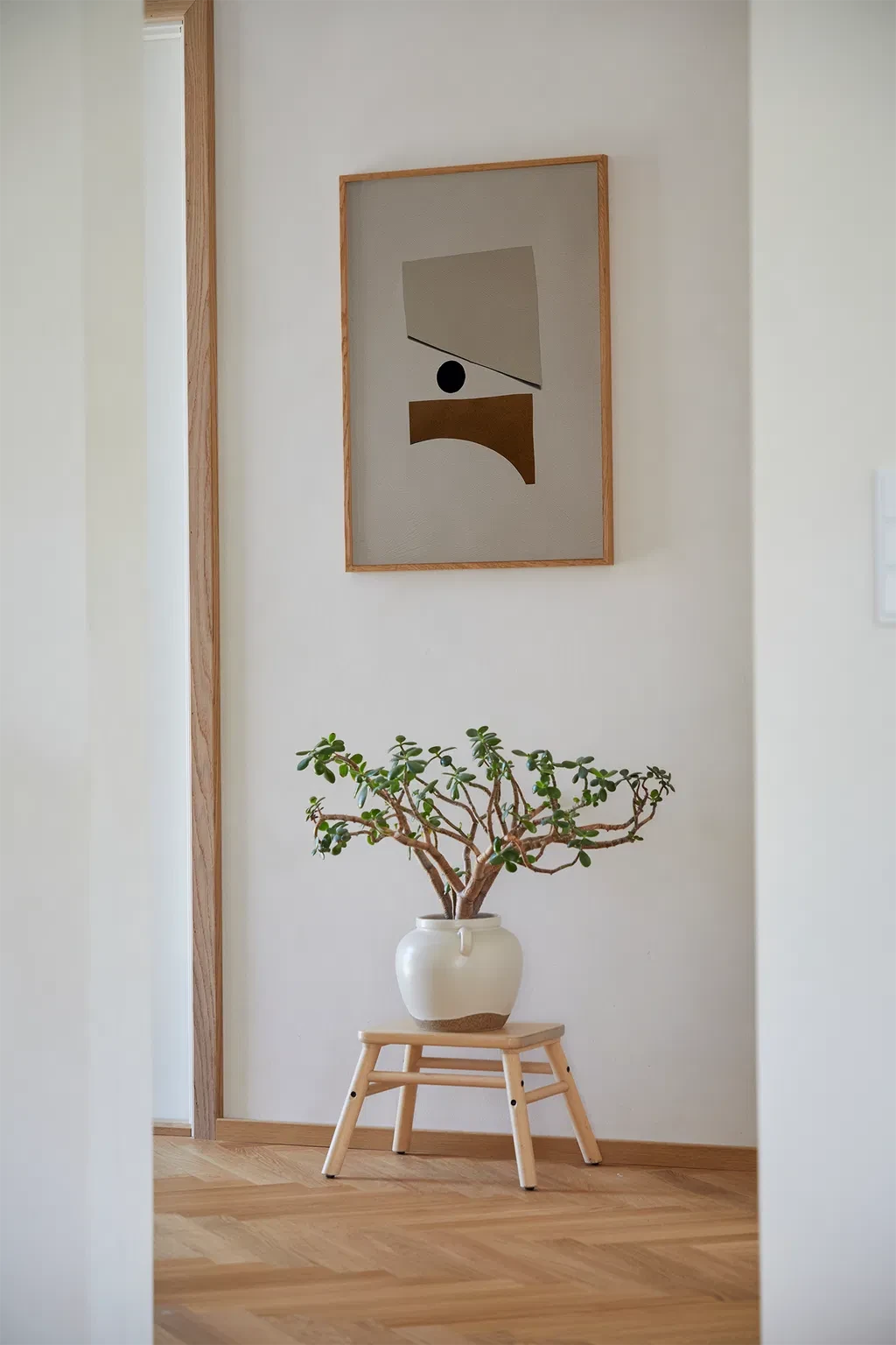 PAPER COLLECTIVE Poster Πόστερ Tipping Point 01 - Γκρι Καφέ 50 x 50 PAPER COLLECTIVE