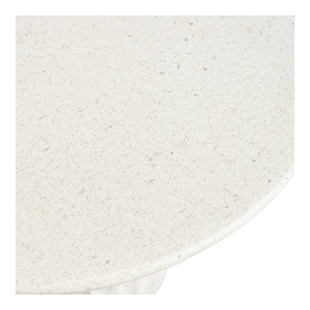 Βοηθητικό Τραπέζι Newtown - Fiberclay Λευκό Ø40 x H55 cm HOUSE NORDIC