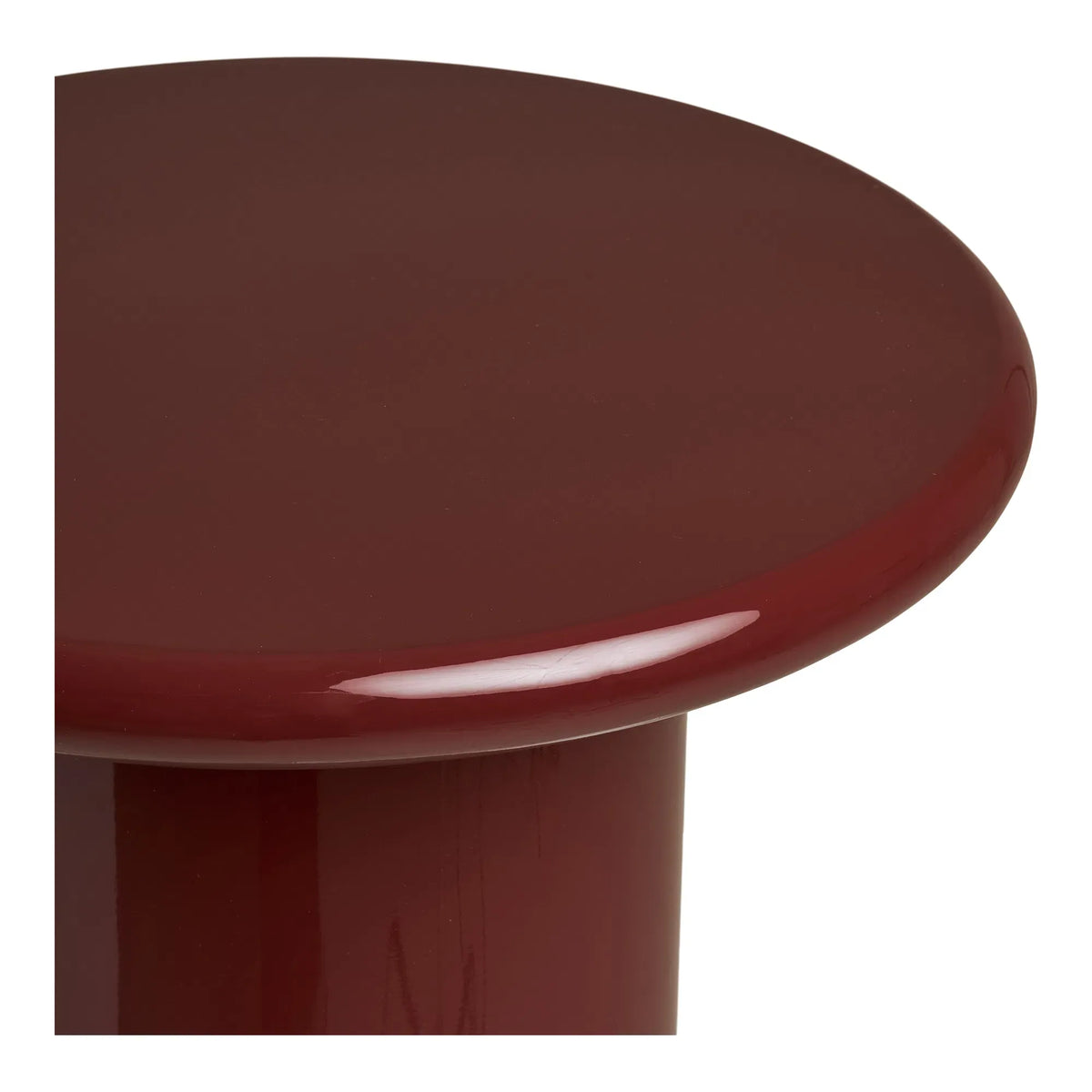 Βοηθητικό Τραπέζι Otago - MDF Μπορντό ø45 x H50 cm HOUSE NORDIC