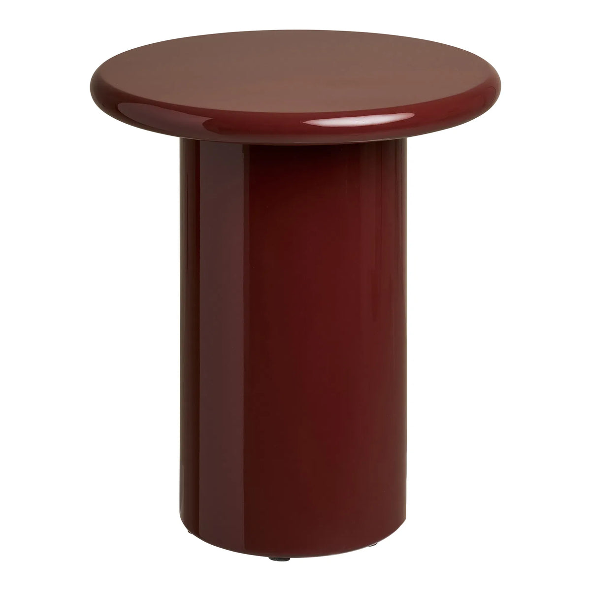 Βοηθητικό Τραπέζι Otago - MDF Μπορντό ø45 x H50 cm HOUSE NORDIC