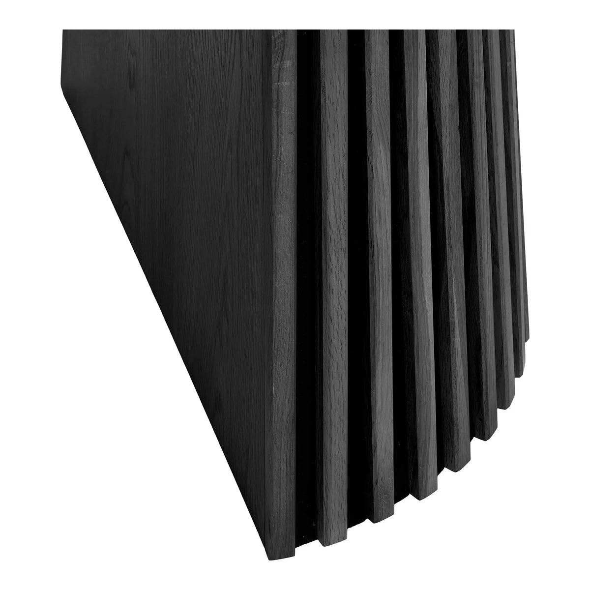 Osaka Dining Table Στρογγυλή 3 Επεκτάσεων, Oak Veneer Μαύρη, MDF ø120x120-160-200-240x75 cm NORDIC HOUSE
