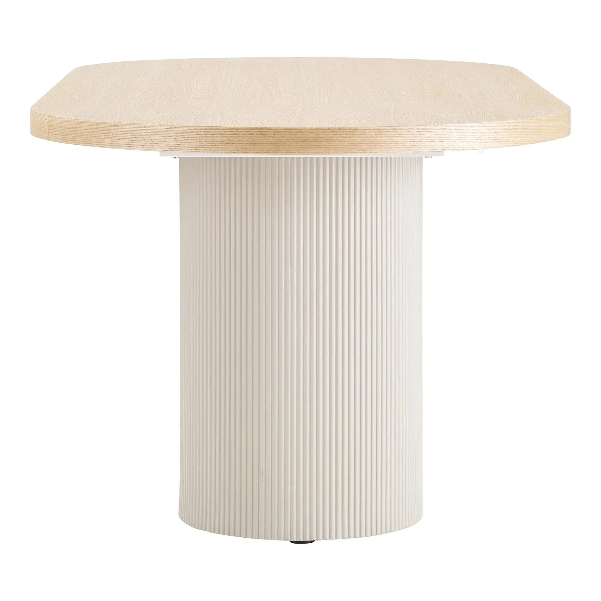 HOUSE NORDIC Dining Table Solva Dining Table Sand Natural Αsh Wood W100xL220xH75 NORDIC HOUSE