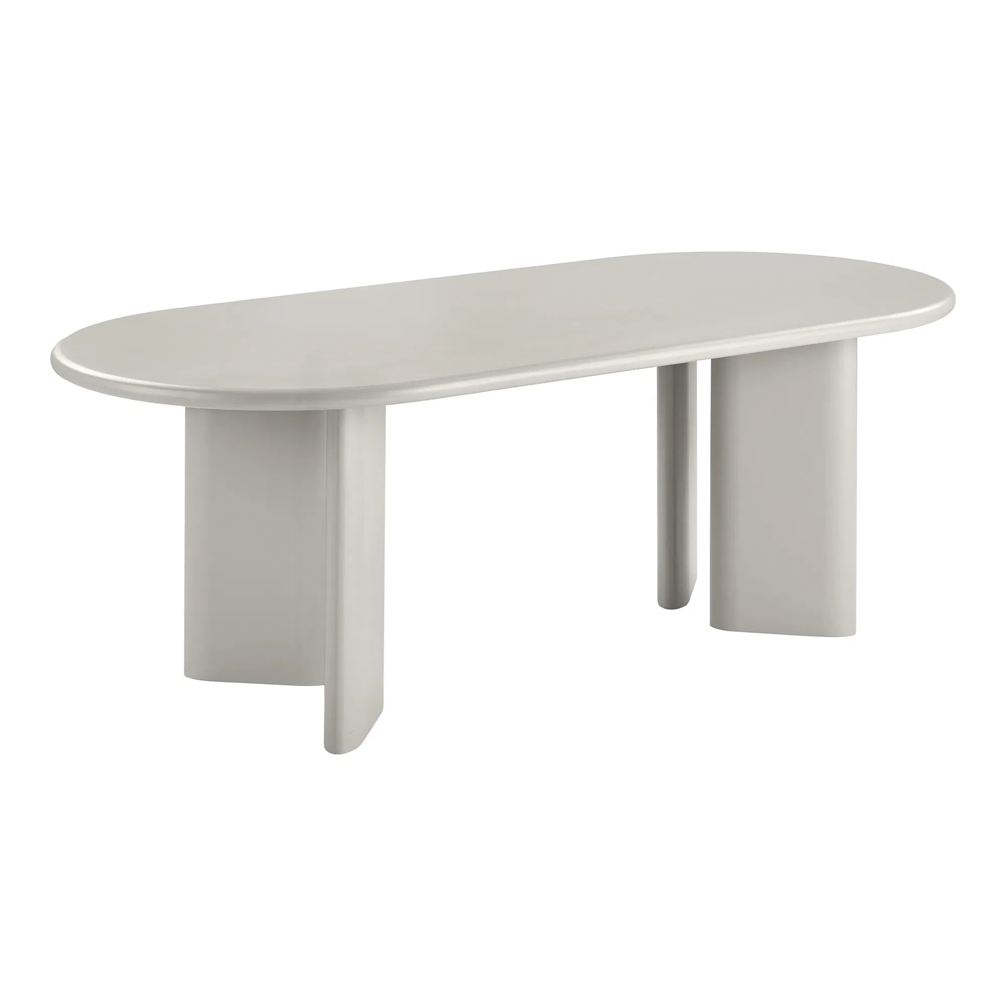 Τραπεζαρία Nagano - MDF Απόχρωση Sand W100 x H75 x L220 cm HOUSE NORDIC