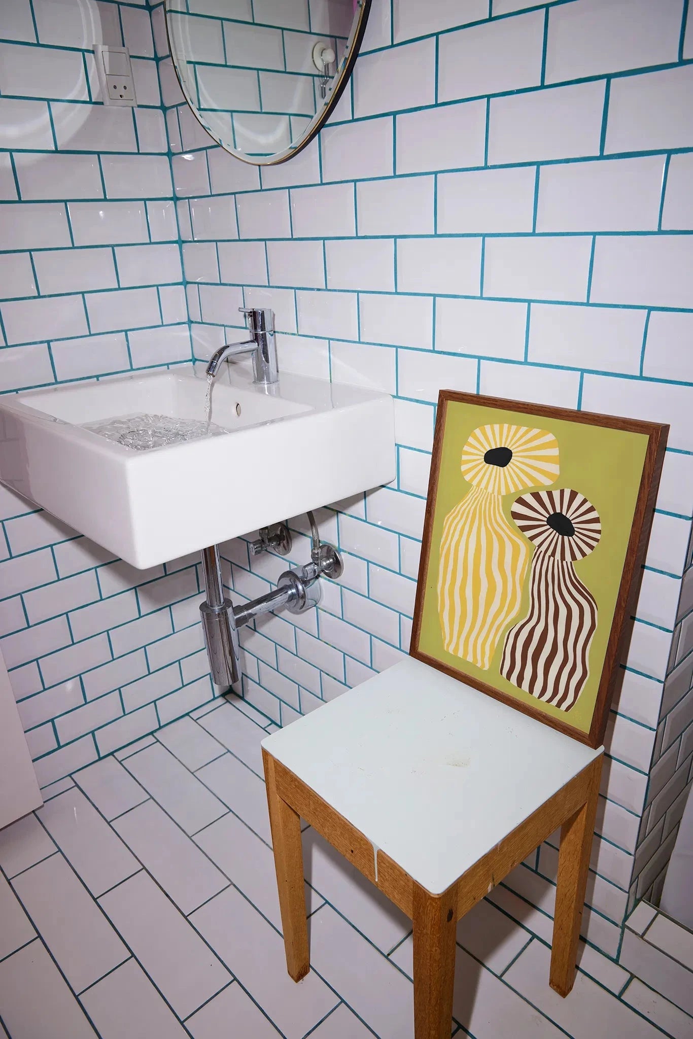 PAPER COLLECTIVE Poster Πόστερ Doodle Of A Doodle 05 - Κίτρινο Καφέ 30 x 40 PAPER COLLECTIVE