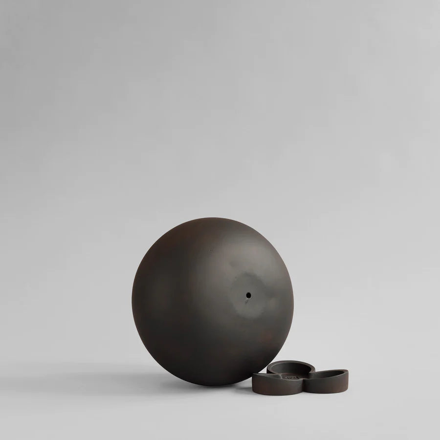 101 COPENHAGEN Κασπώ Urchin Mini Κασπώ Σκούρο Καφέ Σκυρόδεμα 35x35x24.5cm 101 COPENHAGEN