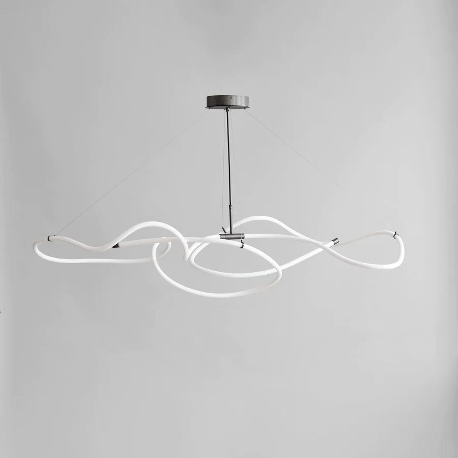 Φωτιστικό Οροφής Ghost Chandelier Big - Ακρυλικό Ανοξείδωτο Ατσάλι H52 x W82 x L156 cm 101 COPENHAGEN