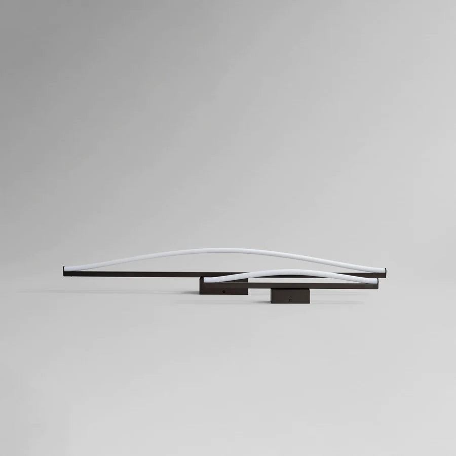 Φωτιστικό Τοίχου Bow Wall Lamp Mini - Μπρονζέ Μεταλλικό Η50 x W10 x L5.5 cm 101 Copenhagen