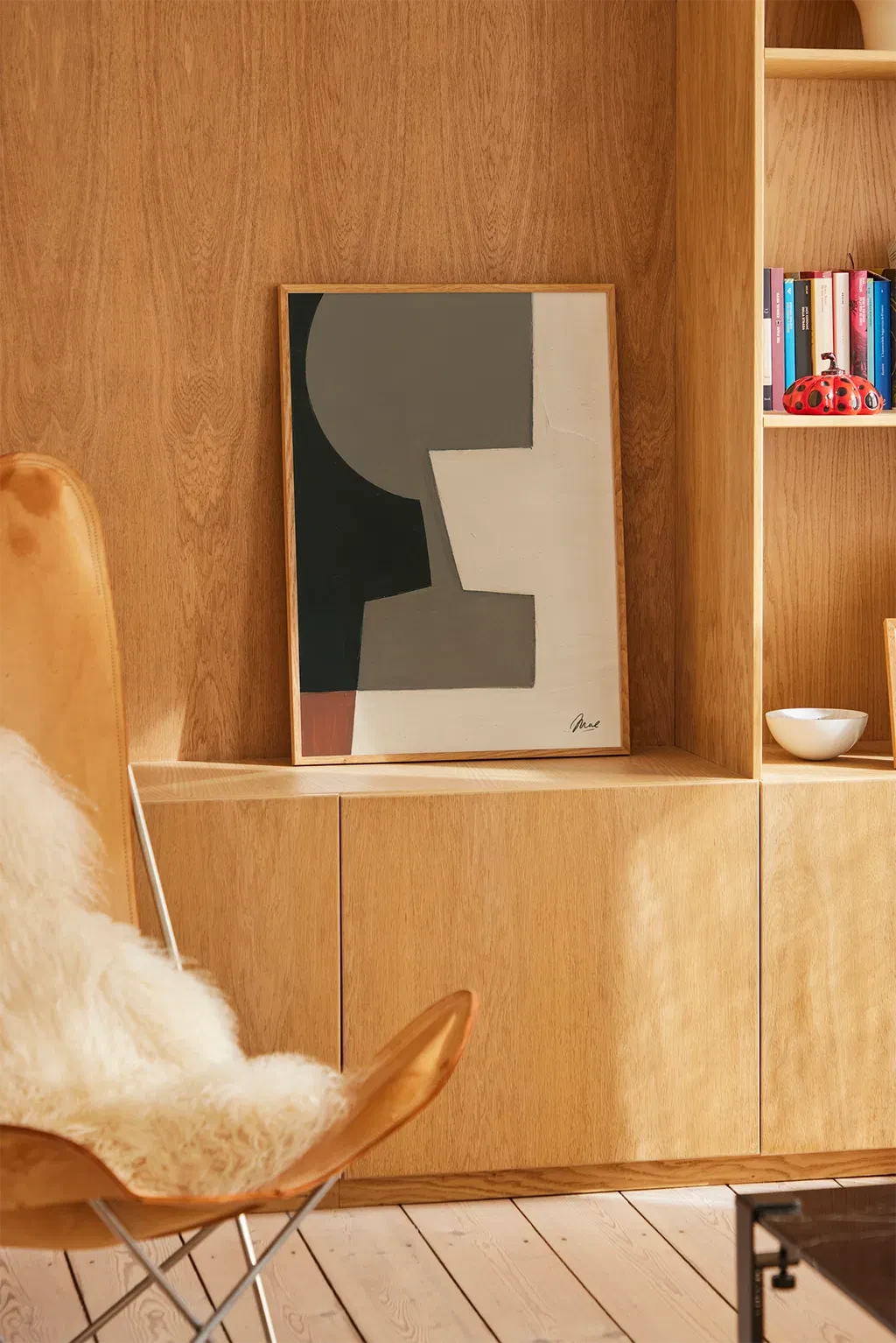 PAPER COLLECTIVE Poster Πόστερ Evoke - Μπεζ Γκρι 30 x 40 PAPER COLLECTIVE