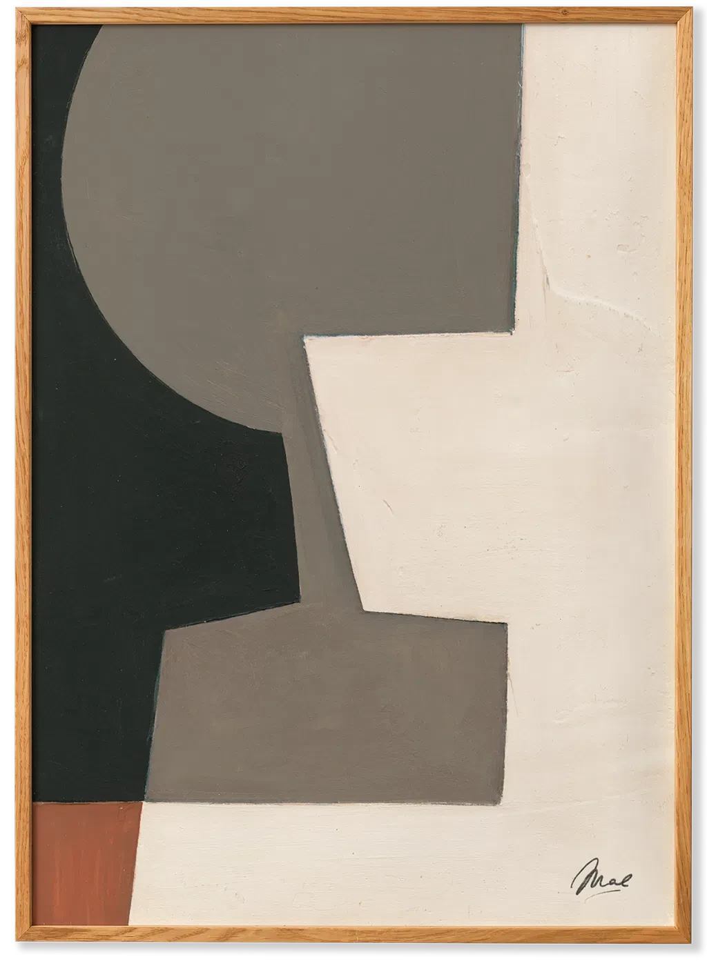 PAPER COLLECTIVE Poster Πόστερ Evoke - Μπεζ Γκρι 30 x 40 PAPER COLLECTIVE