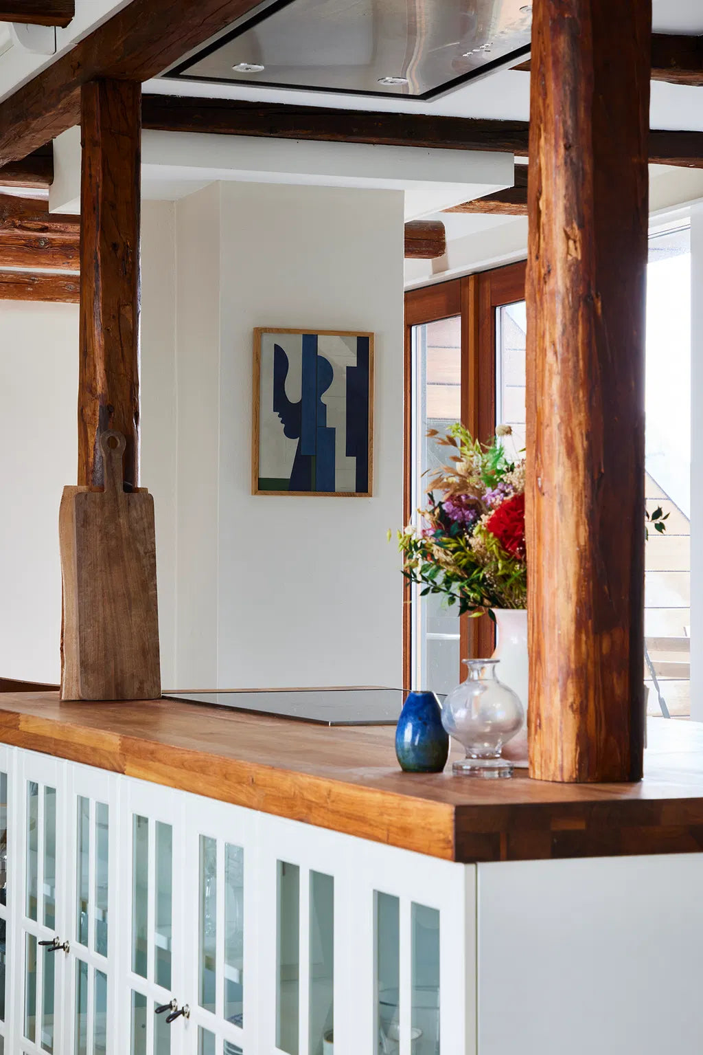 PAPER COLLECTIVE Poster Πόστερ Poetry In Motion - Μπλε Αποχρώσεις Μπεζ 30 x 40 PAPER COLLECTIVE