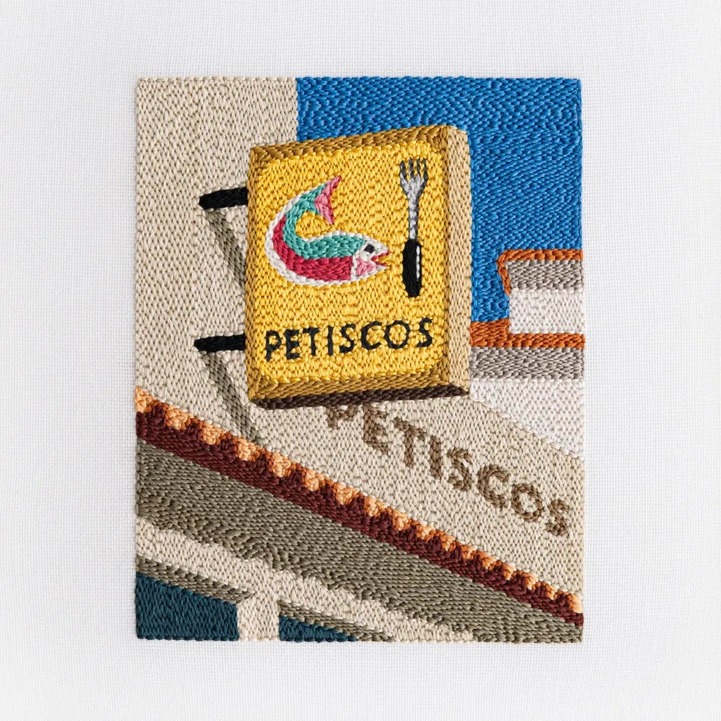 PAPER COLLECTIVE Poster Πόστερ Petiscos - Κίτρινο 50 x 50 PAPER COLLECTIVE