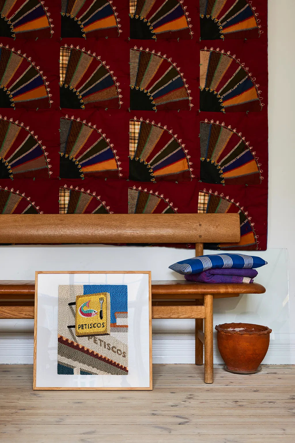 PAPER COLLECTIVE Poster Πόστερ Petiscos - Κίτρινο 50 x 50 PAPER COLLECTIVE