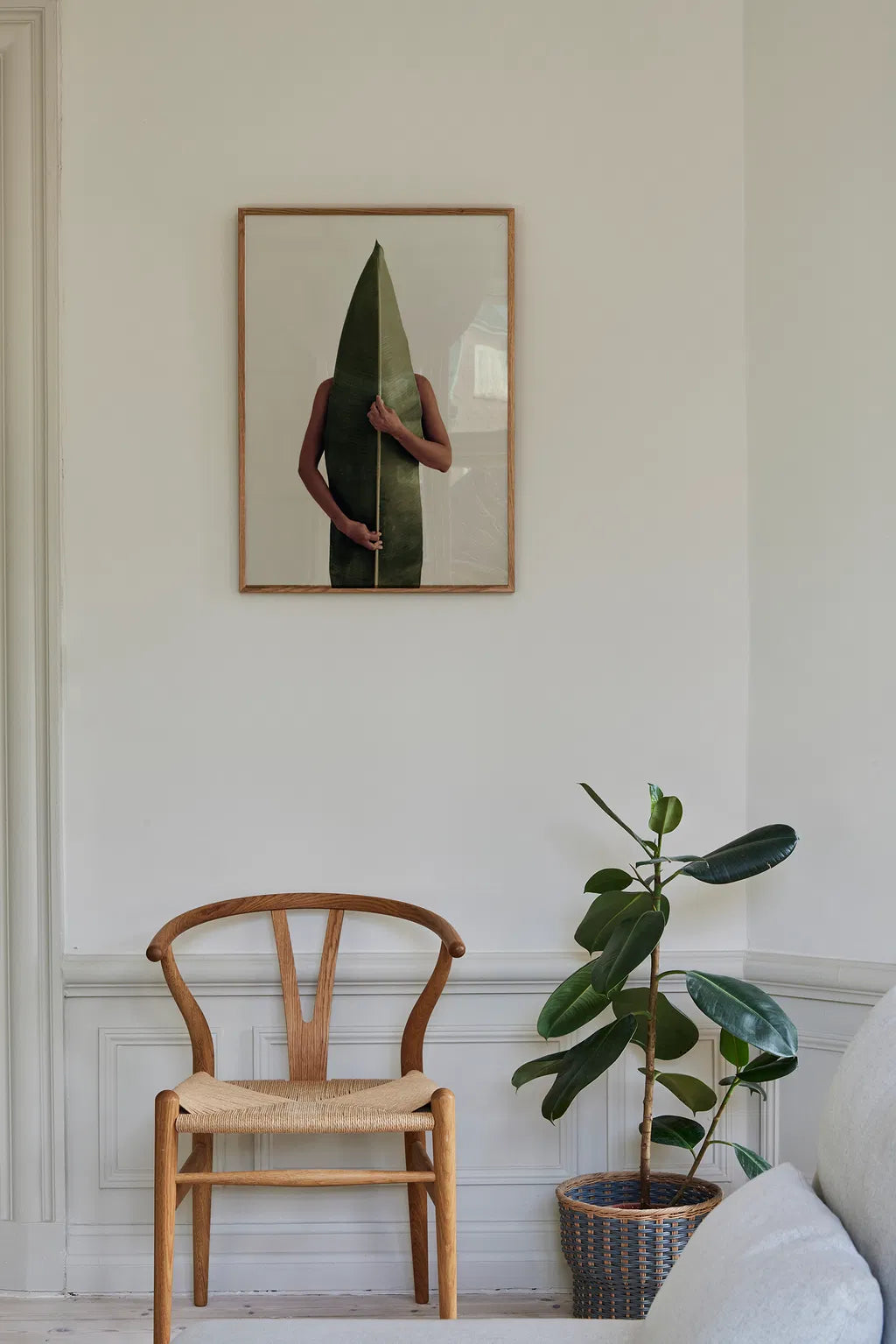 PAPER COLLECTIVE Poster Πόστερ Naturaleza 01 - Πράσινο Μπεζ 50 x 70 PAPER COLLECTIVE