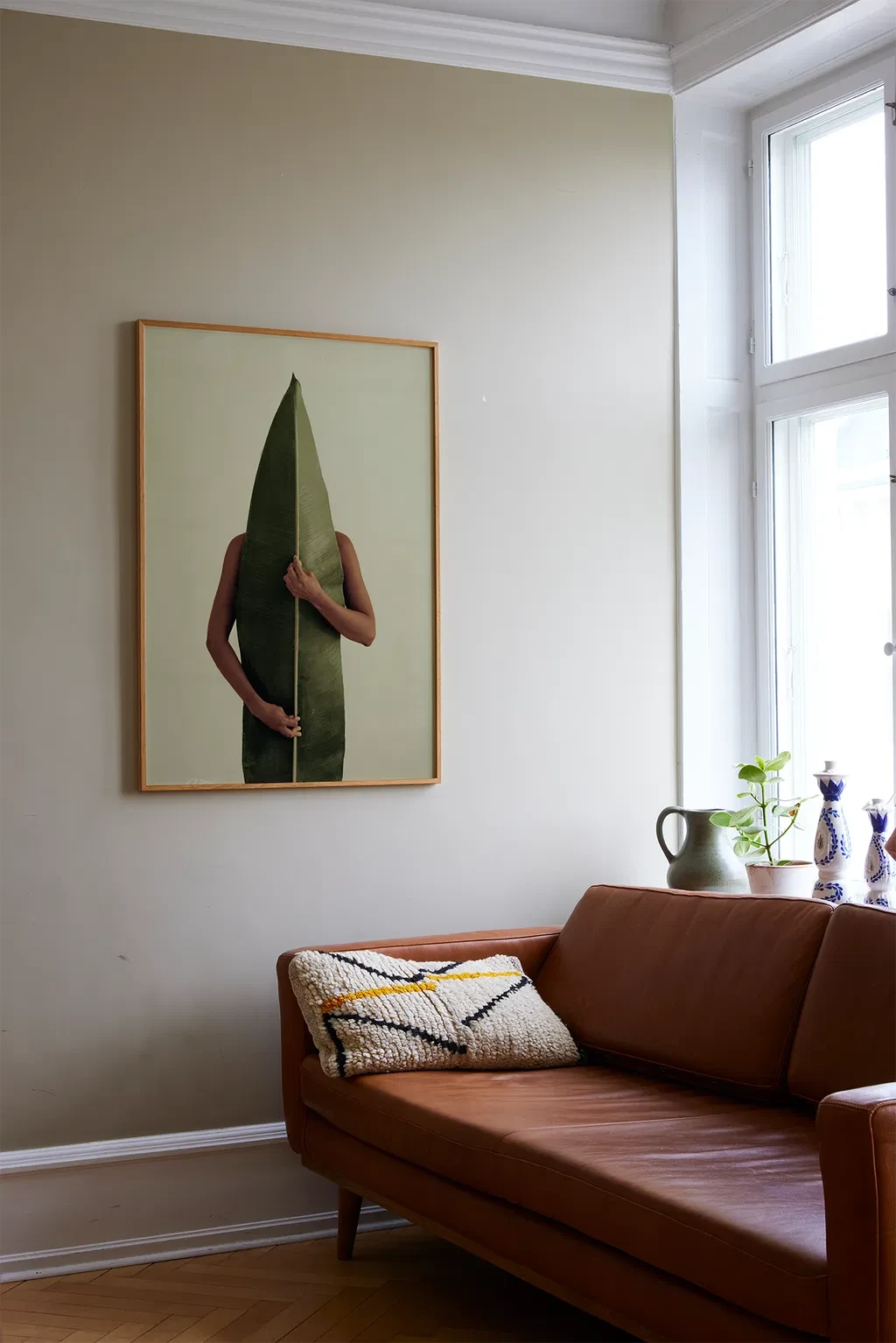 PAPER COLLECTIVE Poster Πόστερ Naturaleza 01 - Πράσινο Μπεζ 50 x 70 PAPER COLLECTIVE