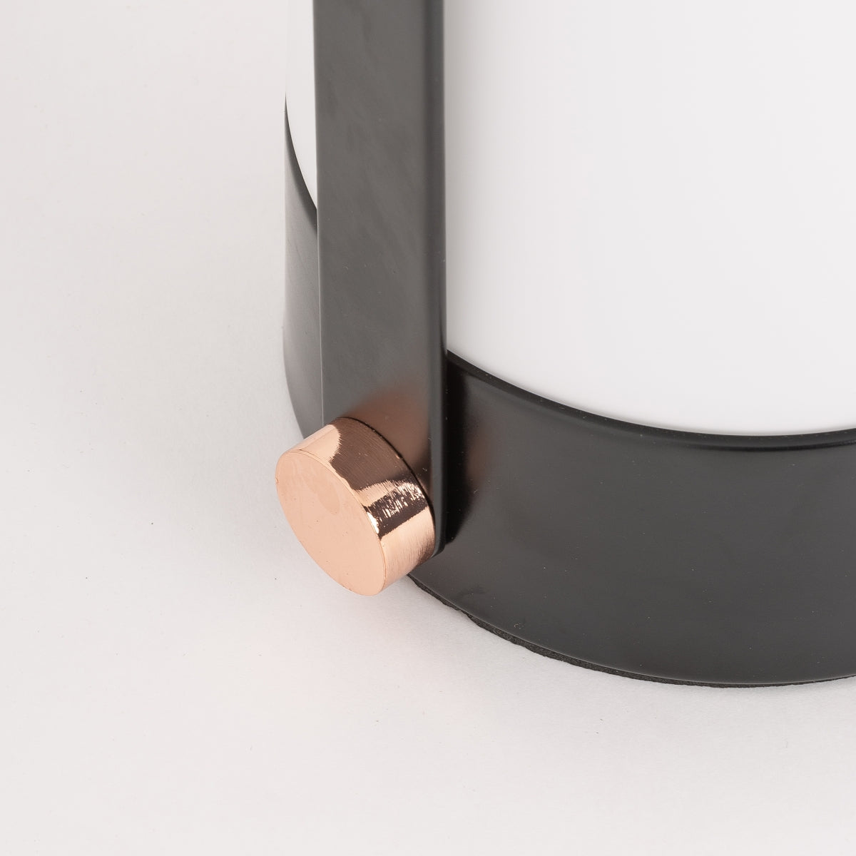 VICAL Φωτιστικό Δαπέδου Επιτραπέζιο Φωτιστικό MALIH Μεταλλικό/Κρύσταλλο Μαύρο/Άσπρο H24W16D13 cm VICAL