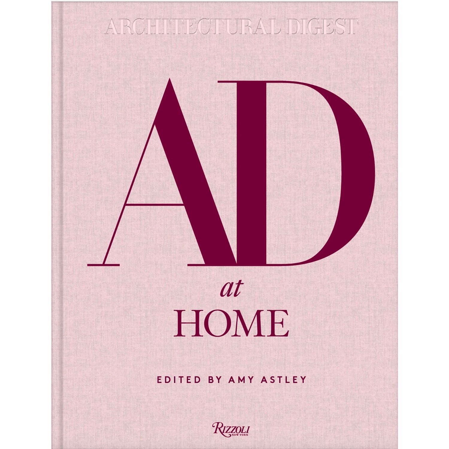 Βιβλίο Interior Design, AD at Home: Architectural Digest, Ροζ, 26×5×34 cm, Hintsdeco