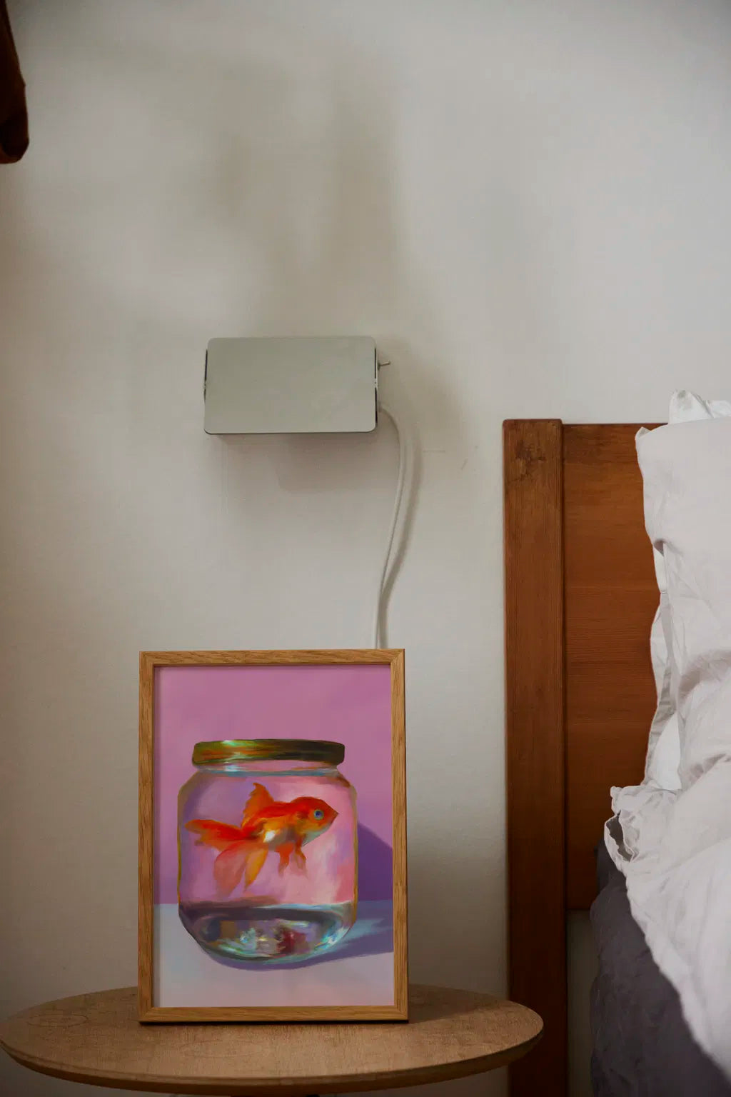 PAPER COLLECTIVE Poster Πόστερ Fish - Ροζ Πορτοκαλί 50 x 70 PAPER COLLECTIVE