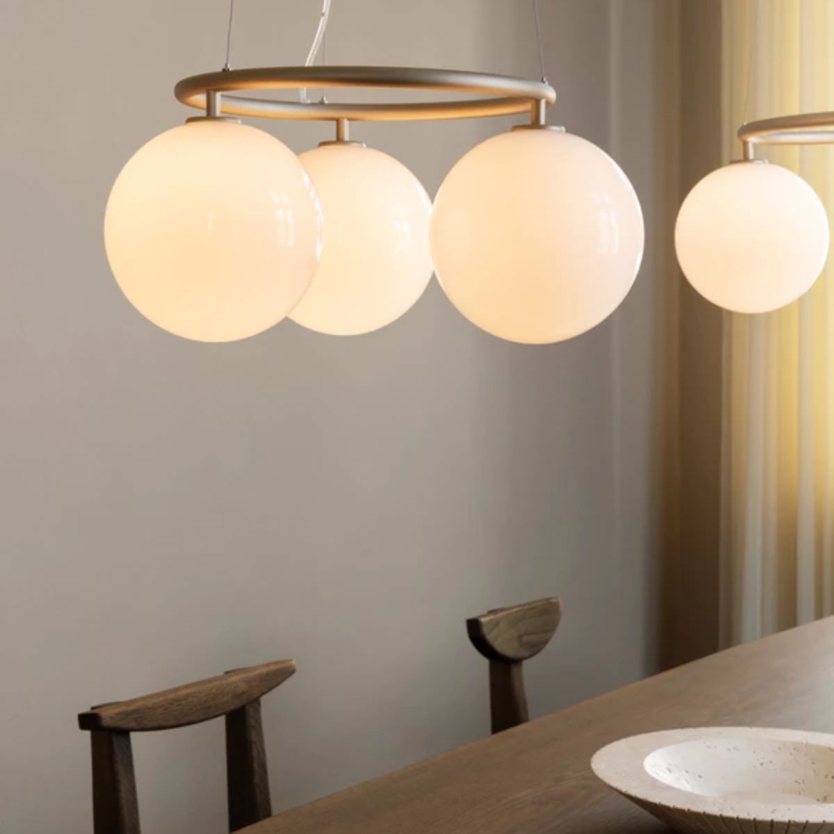 NUURA Φωτιστικό οροφής Φωτιστικό Οροφής MIIRA 3 μπρονζέ ø540mm x 200mm 220-240V NUURA