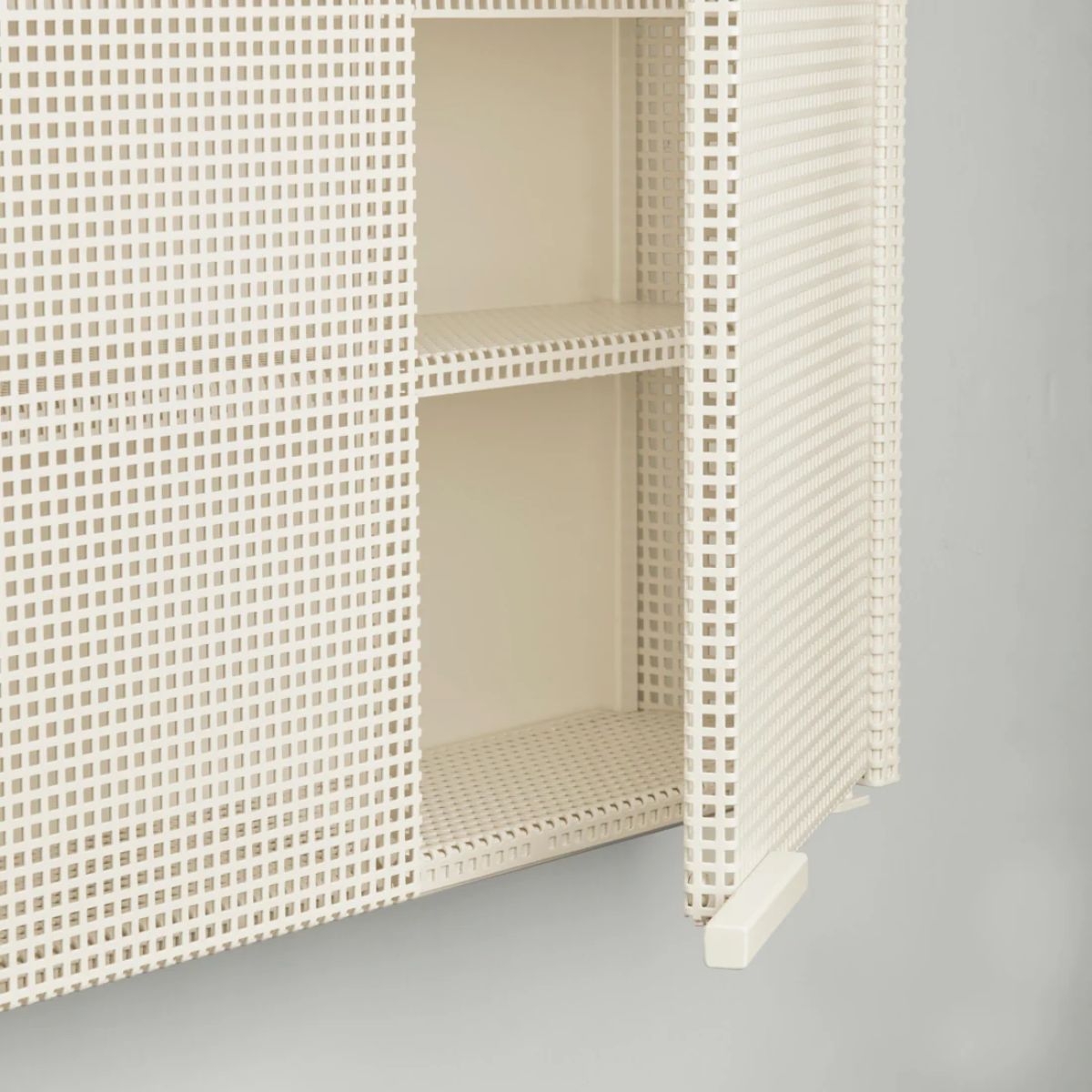 KRISTINA DAM studio cabinet Δικτυωτό Επιτοίχιο Ντουλάπι Μπεζ 60x15x60cm KRISTINA DAM