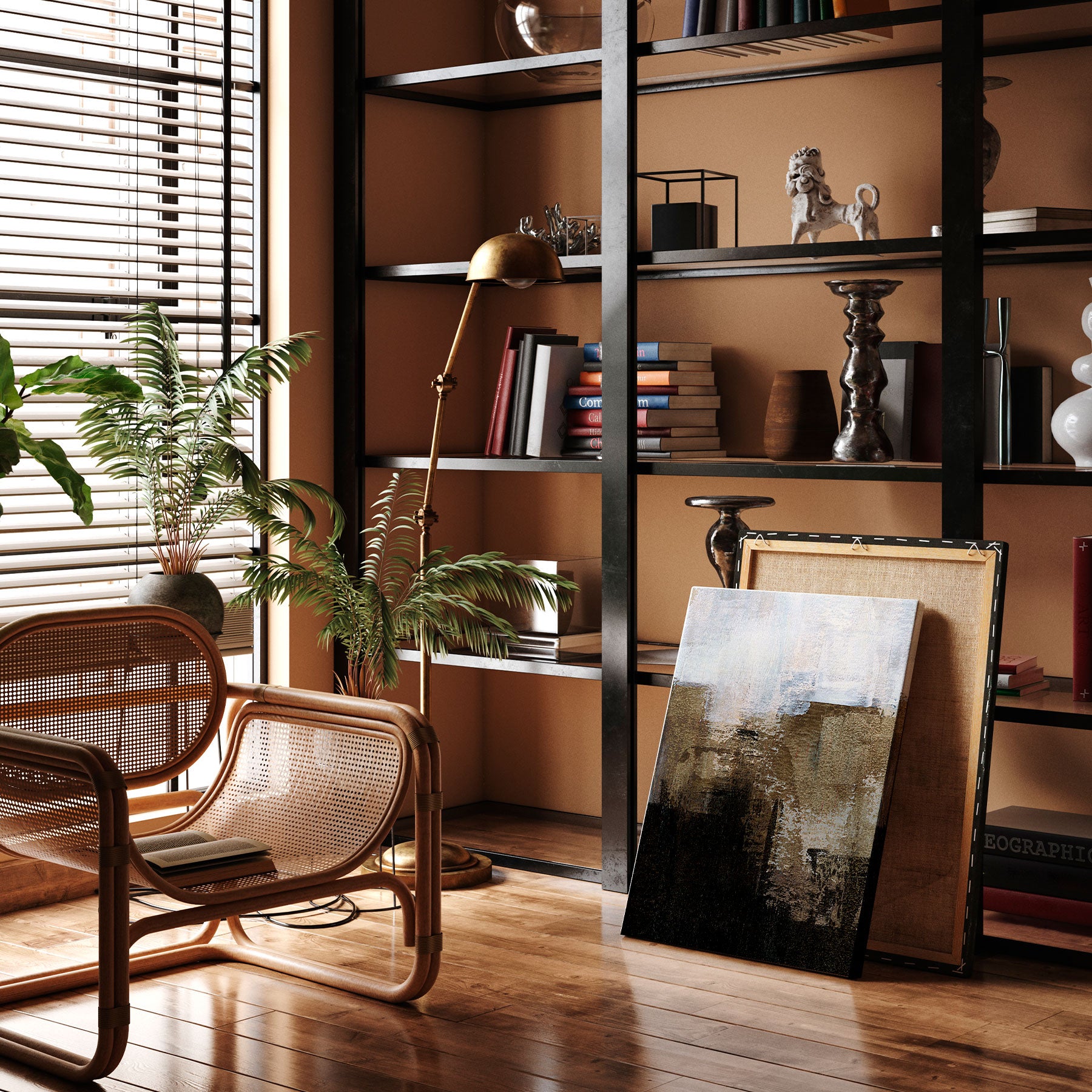 INCADO Πίνακας Πίνακας "Complex II" Εκτύπωση σε Καμβά 90x120 cm INCADO