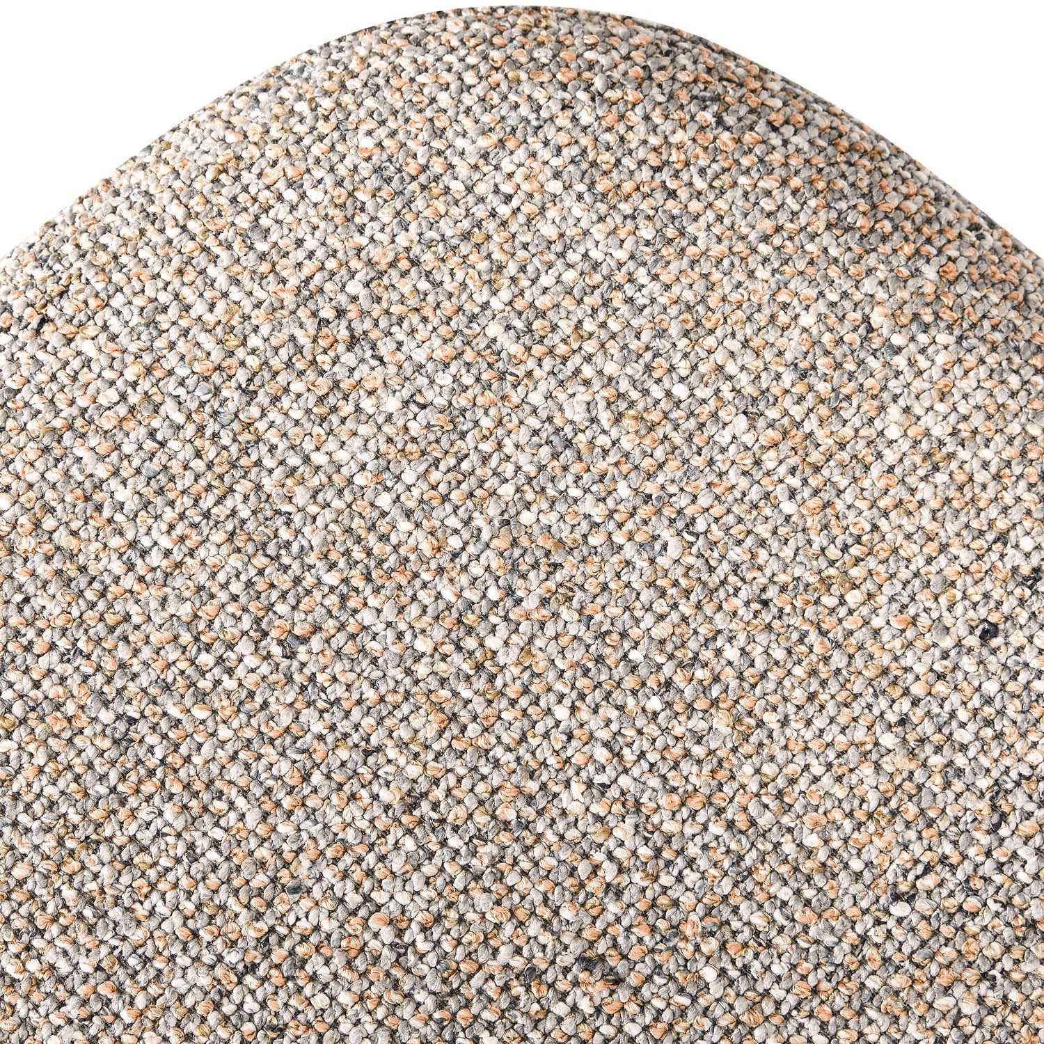 HUBSCH καρέκλα Καρέκλα Τραπεζαρίας Ecto Sand Μπεζ 58x53xh72cm Μέταλλο / Polyester (100%) HUBSCH