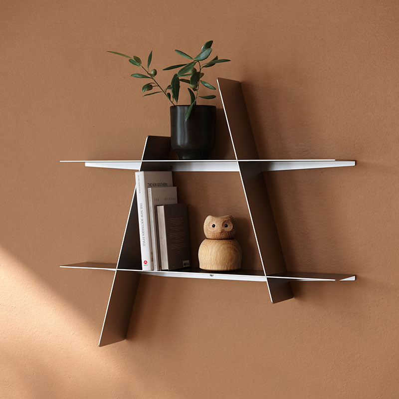Ράφι A-Shelf Medium Silver Ατσάλι L46xD9xH52 Cm ANDERSEN FURNITURE