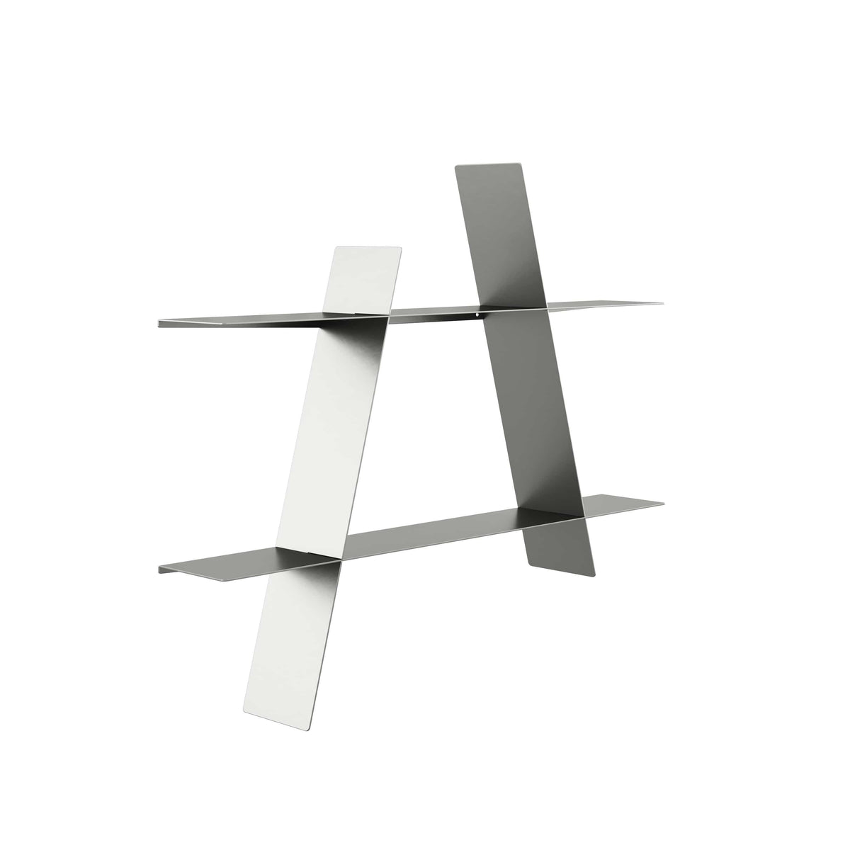 Ράφι A-Shelf Large Silver Ατσάλι L67xD12xH78 Cm ANDERSEN FURNITURE