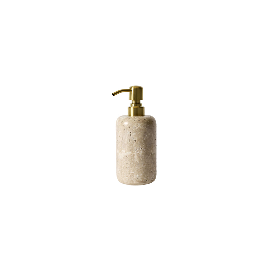 Dispnser Foam Τραβερτίνη Cream Ø7,5xH17 cm ANDERSEN