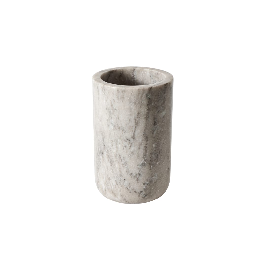 Μαρμάρινο Δοχείο Κουταλοθήκη - Wine Cooler Element Γκρι Ø14 × H22 cm ANDERSEN