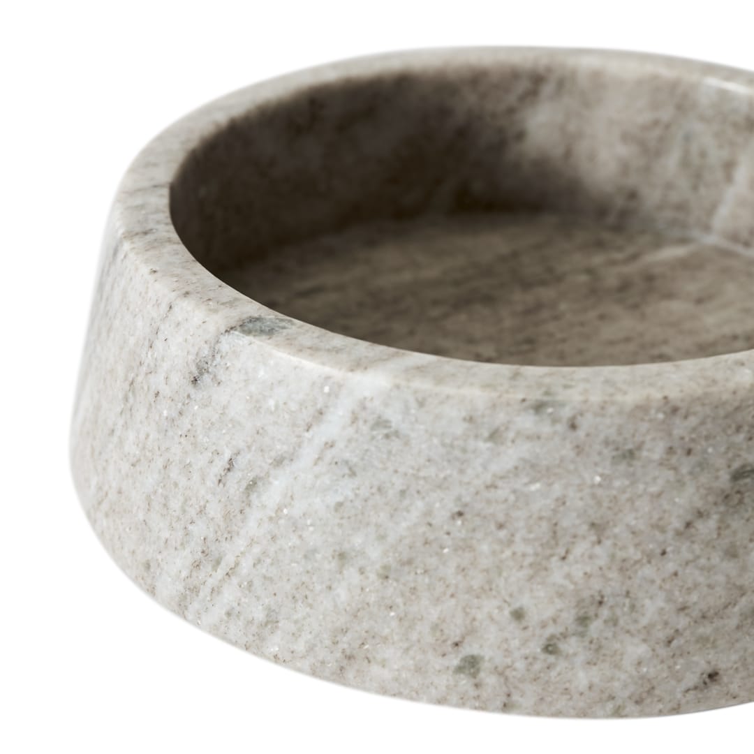 Μαρμάρινο Μπολ Element Γκρι Μεσαίο Ø17xH5 cm ANDERSEN