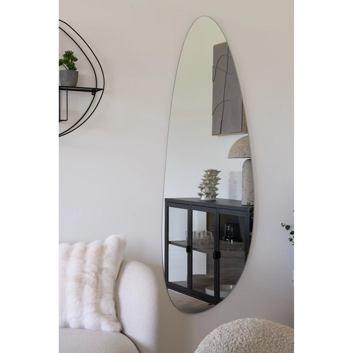 Καθρέφτης Pagani Γυαλί Οrganic Shape 57x160 cm HOUSE NORDIC