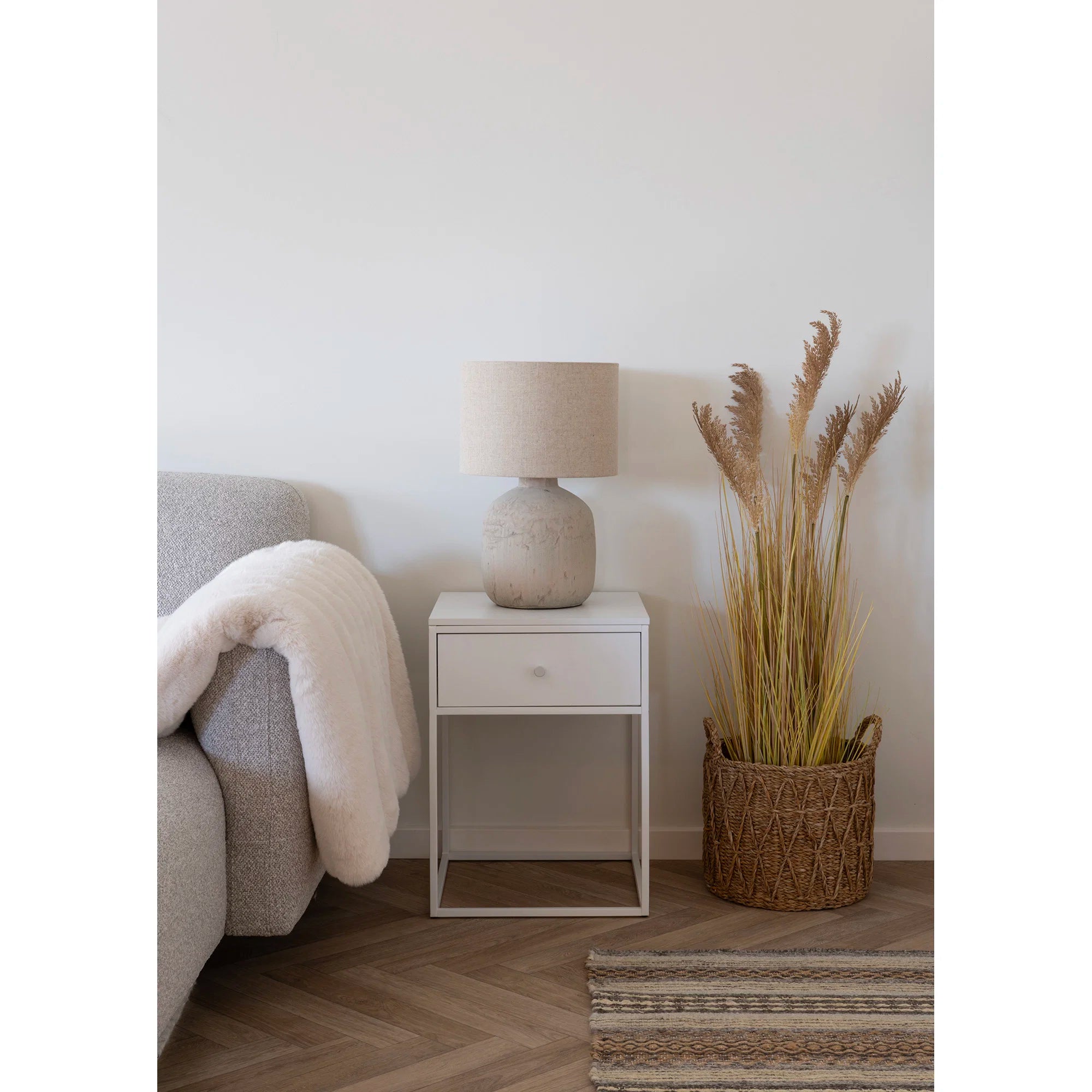 i Set Of 3 Seagrass Natural Ø28x25cm/ Ø32x27cm / Ø36x30cm House Nordic