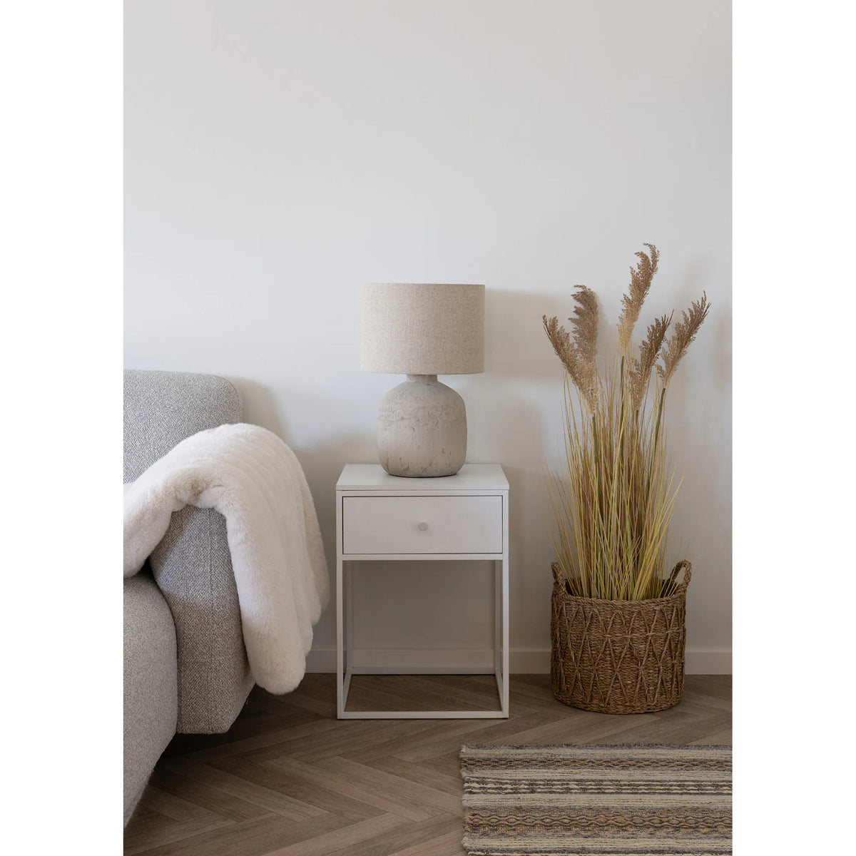 i Set Of 3 Seagrass Natural Ø28x25cm/ Ø32x27cm / Ø36x30cm House Nordic