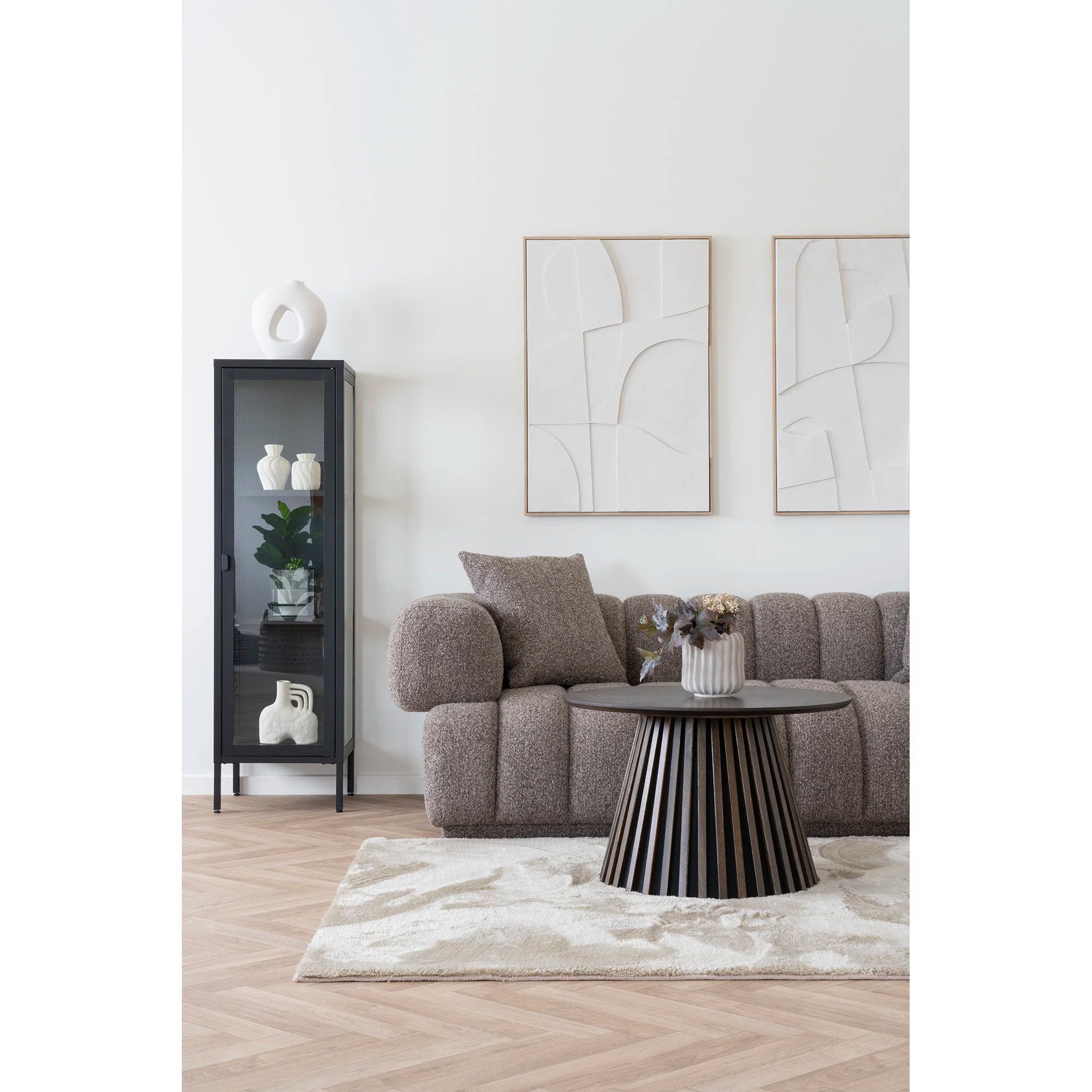 Βάζο Κεραμικό Άσπρο 24x10,5x27,8 cm HOUSE NORDIC