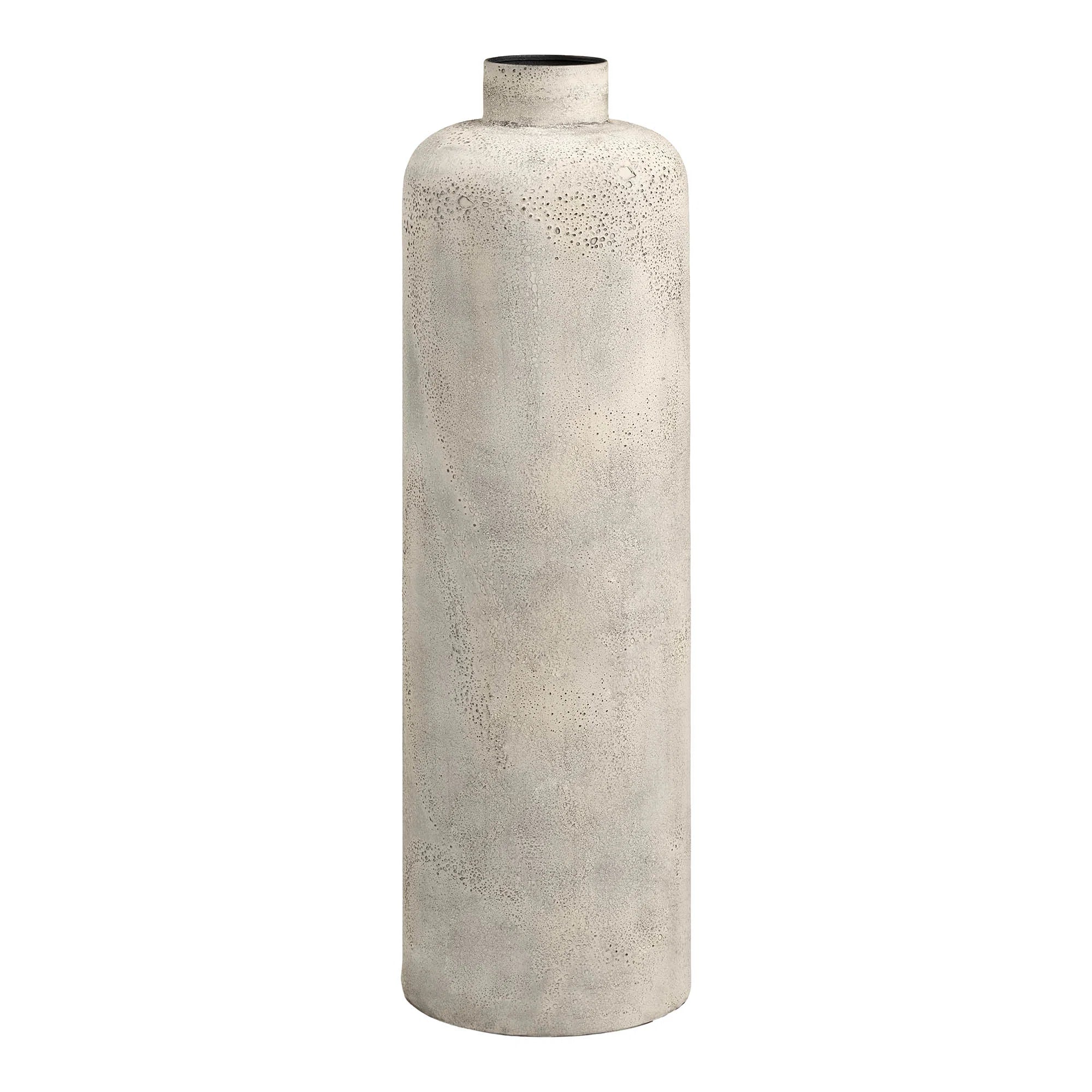σμητικό Βάζο Hou Antique Μπεζ Μεταλλικό ø24x Η78,5 cm HOUSE NORDIC