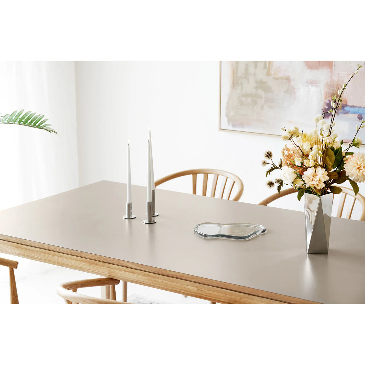 Διακοσμητικός Δίσκος Tray - Διαφανές Γυαλί W30 x L21 x H1.5 cm HOUSE NORDIC