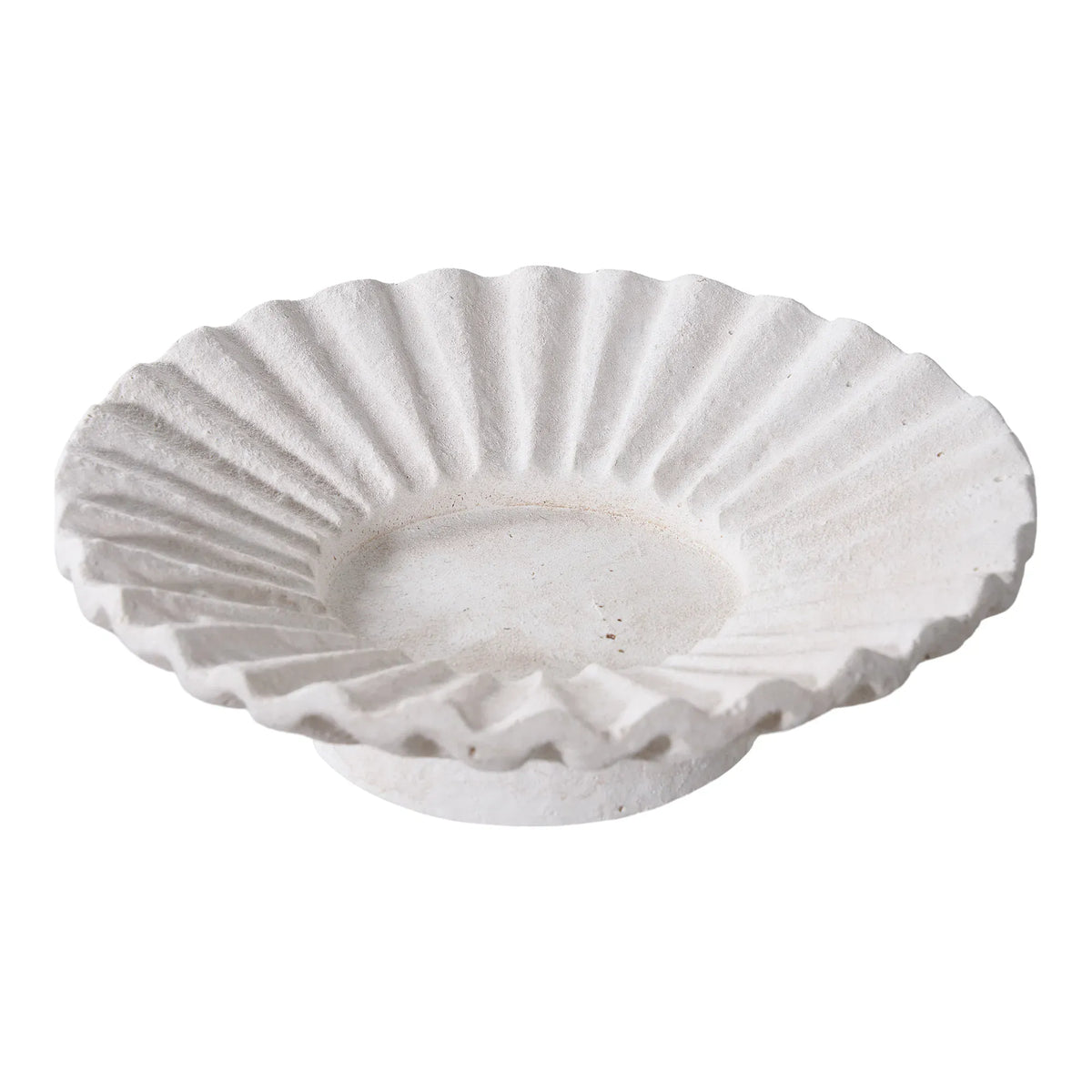 Κηροπήγιο Candle Ηolder Set of 2 Τσιμέντο Άσπρο D11cm/ D21,5cm HOUSE NORDIC