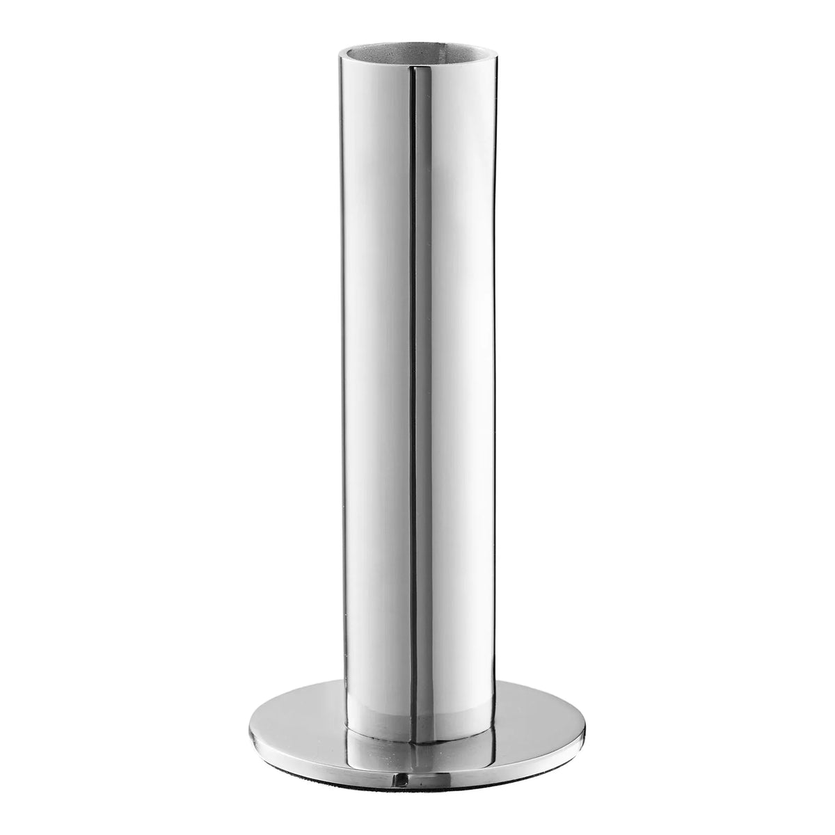 Κηροπήγια Candle Holders - Ανοξείδωτο Ατσάλι Ασημί Σετ Των 3 τμχ Ø5.5 x H6.5 / 9 / 11.5 cm HOUSE NORDIC