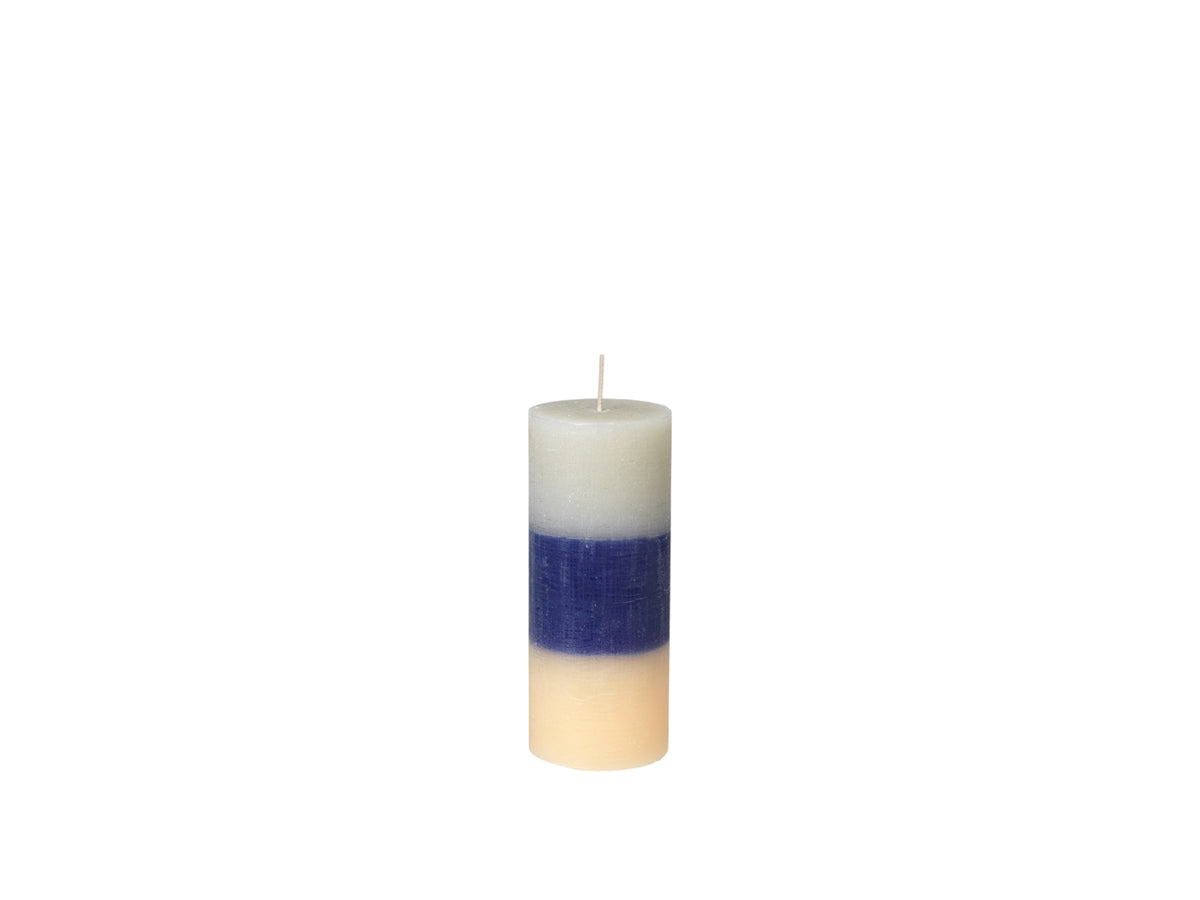 Broste Copenhagen Κεριά Κερί Pillar  Rainbow Burn Time 76 h Ø7 x H17 cm Broste Copenhagen