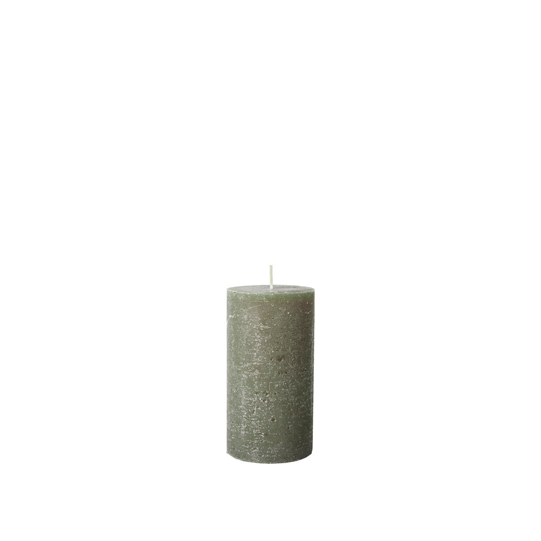 Broste Copenhagen Κεριά Χονδρό Κερί Pillar Μεγάλο Πράσινο Ø7XH13,5 Broste Copenhagen