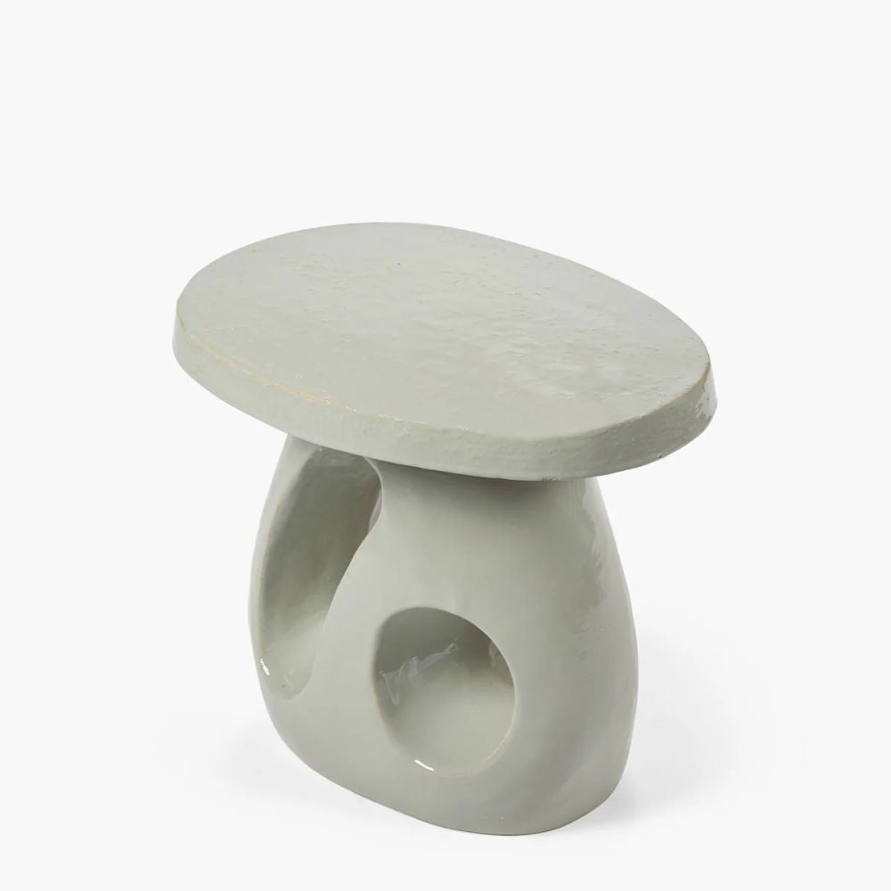 Βοηθητικό Τραπέζι Amé Light Γκρι Κεραμικό L 52 W 37 H 45cm SERAX