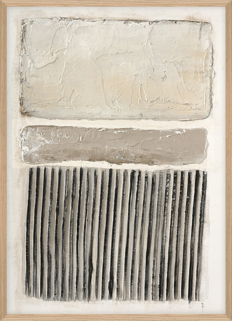 Έργο Τέχνης Art Structure 2 Nordic Art - Δρύινη Κορνίζα W50 x H70 cm MALERIFABRIKKEN