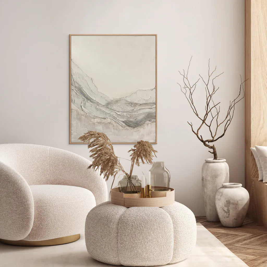 Έργο Τέχνης Horizon Nordic Art - Δρύινη Κορνίζα W80 x H100 cm MALERIFABRIKKEN