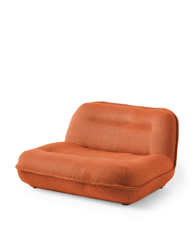 POLSPOTTEN Πουφ Love Seat BERRY πουφ W130 x D103 x H70 πορτοκαλί POLSPOTTEN