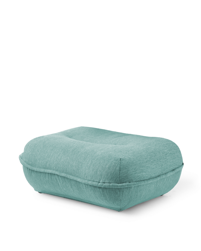 POLSPOTTEN Πουφ Berry Πουφ W95 x D103 x H70 cm Πράσινο POLSPOTTEN