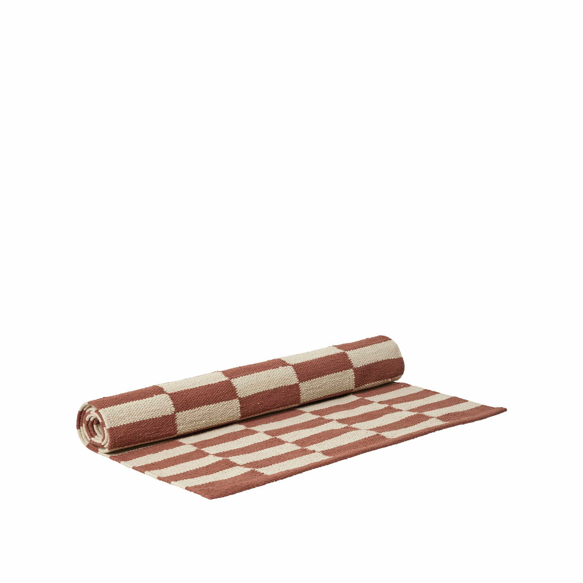 Χαλί Jane 100% Βαμβάκι Μόκα / Μπεζ W70 x L200 cm Broste Copenhagen