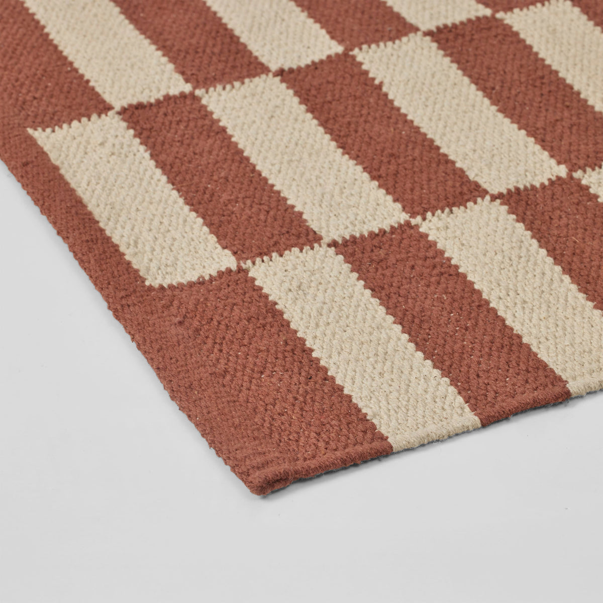 Χαλί Jane 100% Βαμβάκι Μόκα / Μπεζ W70 x L200 cm Broste Copenhagen