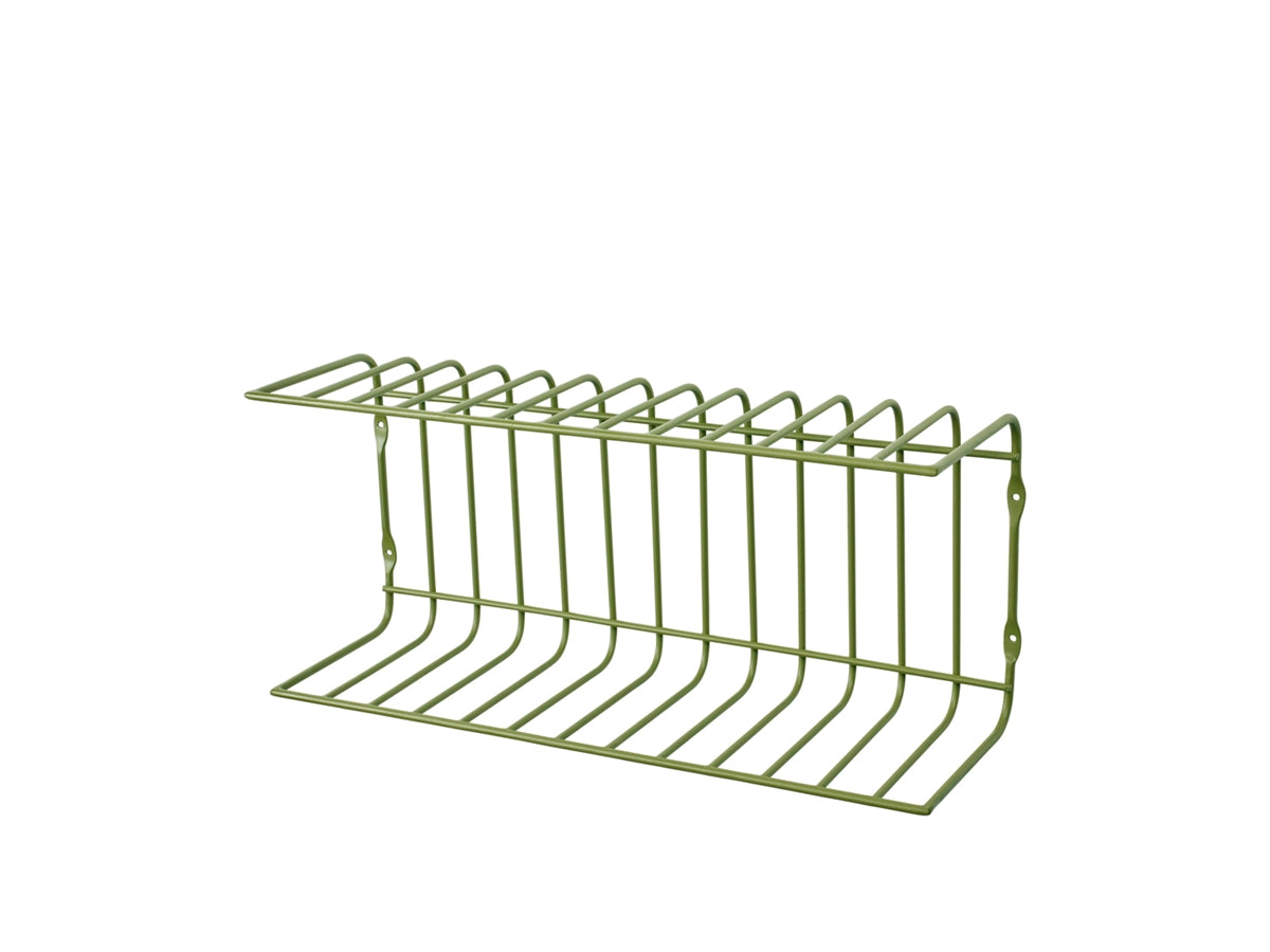 Broste Copenhagen Είδη Κούζινας Ράφι Maggie Μεταλλικό Πράσινο W40xD12,5xH18 cm Broste Copenhagen