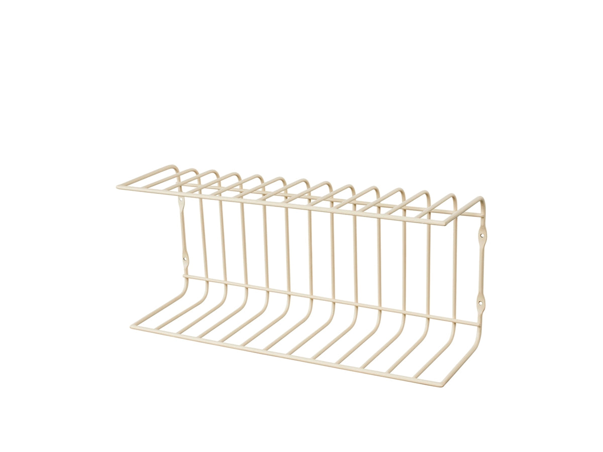 Broste Copenhagen Ράφι Ράφι Maggie Μεταλλικό Εκρού W40xD12,5xH18 cm Broste Copenhagen